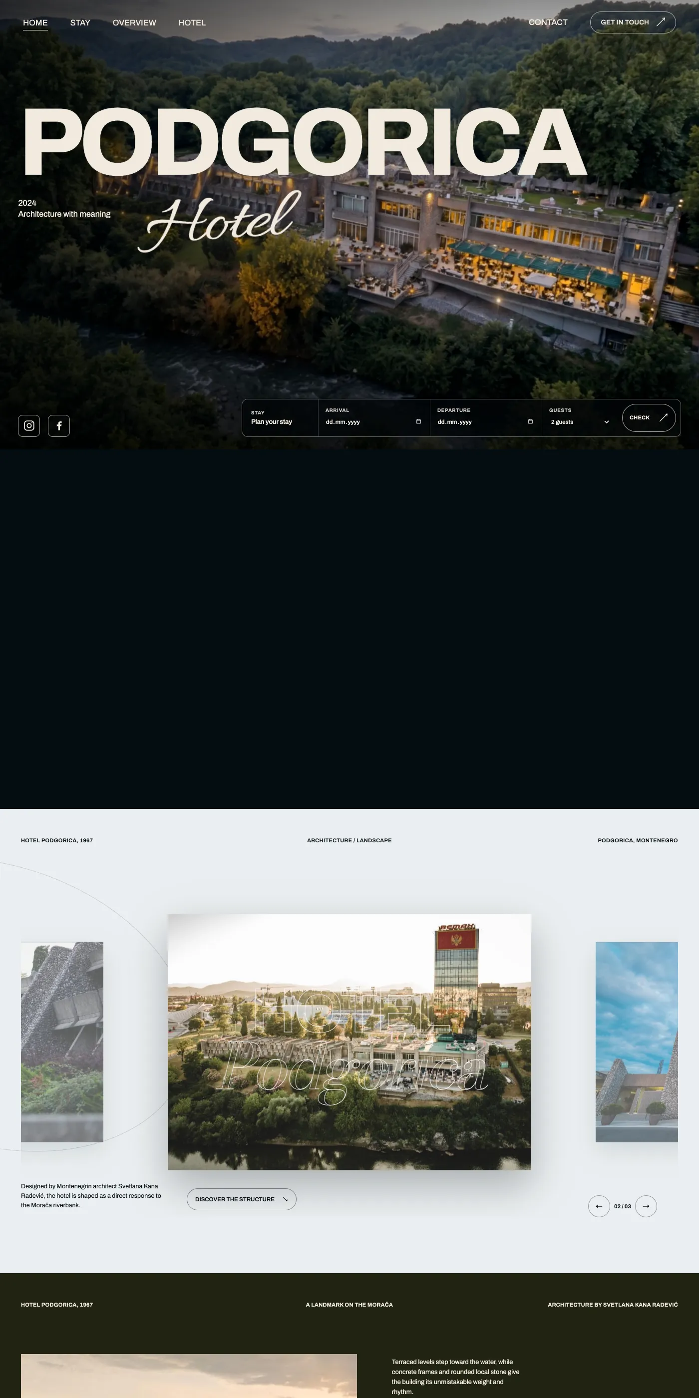 Hotel Podgorica — Отель